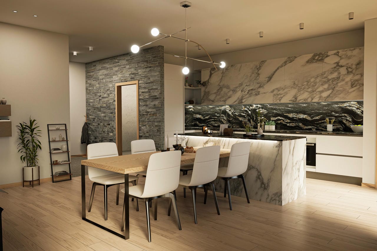 Casa Aria interior render