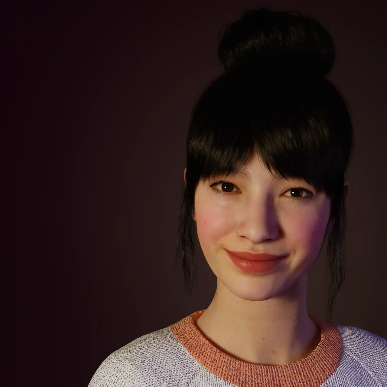 AI Brand Avatar render