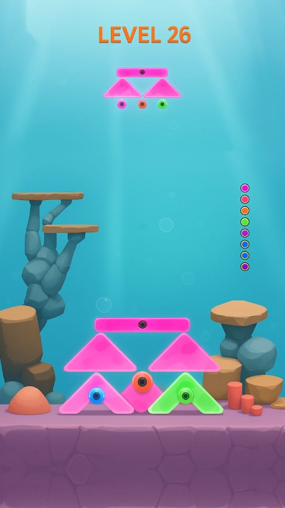 Aqua Blocks gameplay screenshot