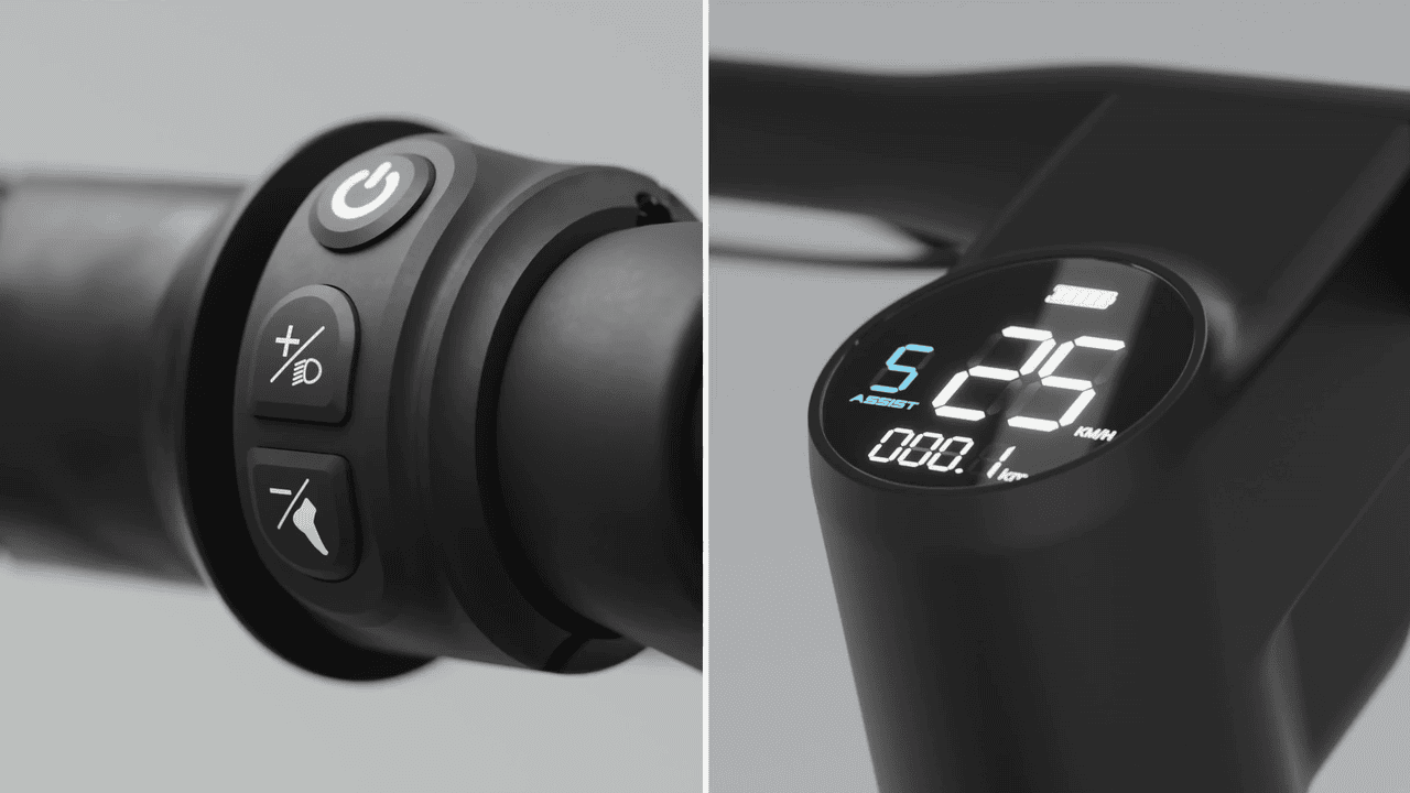 E-bike detail render