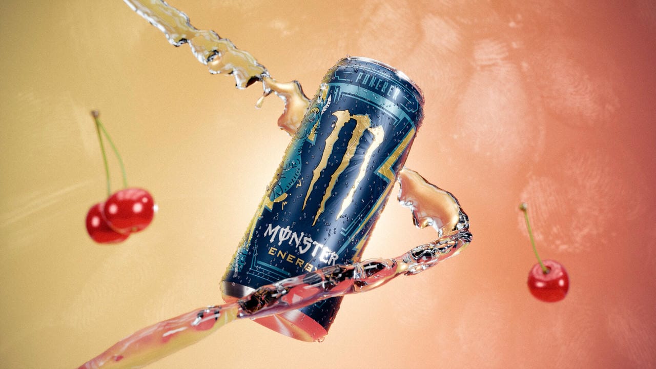 Beverage product render