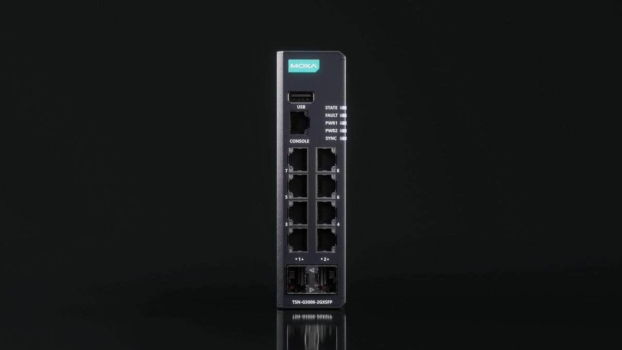 Industrial networking device render